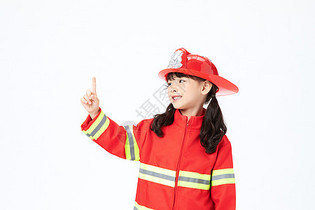 小小消防员手势图片