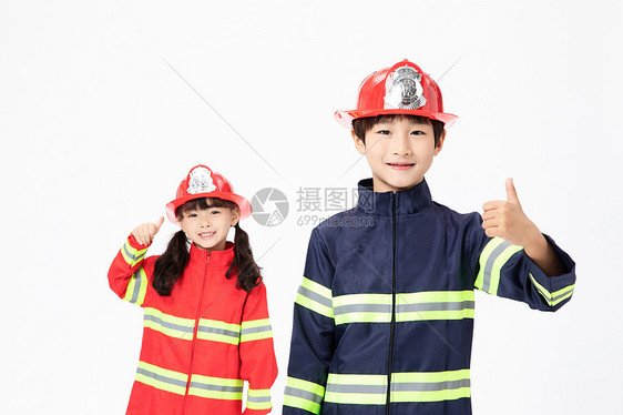 小小消防员点赞图片