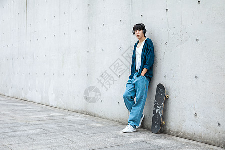 运动人物墙背景图片