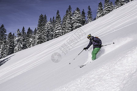 德国斯皮津西滑雪图片