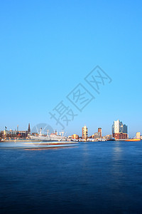 德国汉堡港爱尔贝爱乐乐团大厅远视图图片