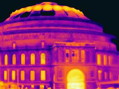 伦敦皇家阿尔伯特大厅的紫外线图片