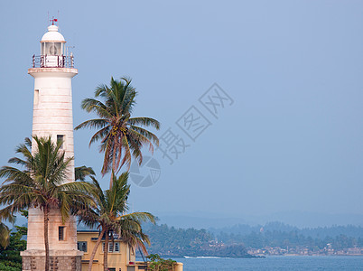 斯里兰卡盖尔加勒灯塔图片