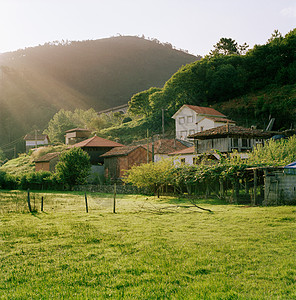 西班牙阿斯图里亚斯瓦尔德雷多农村图片