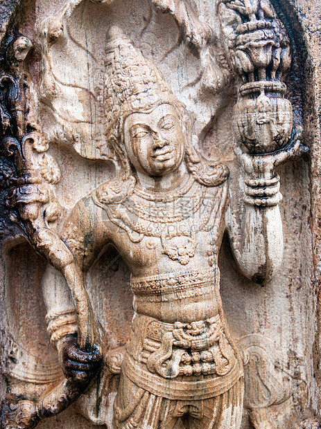 斯里兰卡波隆纳鲁瓦古城佛像图片