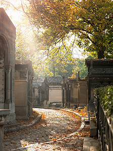 法国巴黎名人公墓背景图片