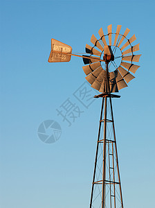 澳大利亚南澳大利亚州盖勒山脉国家公园的风车图片