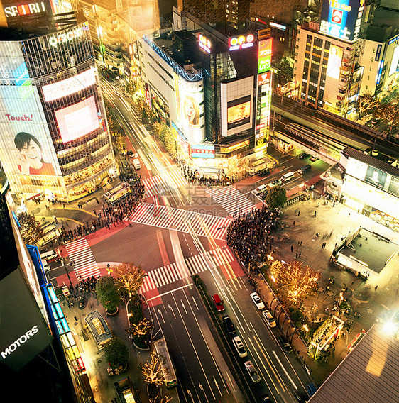 日本东京夜景图片