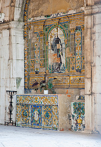 圣阿莫罗教堂的瓷砖图片
