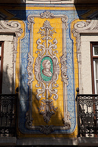 葡萄牙里斯本琉璃瓷砖图片