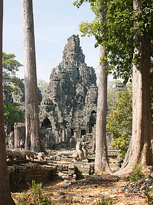 柬埔寨暹粒省吴哥窟拜昂寺图片