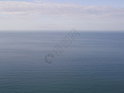 海洋和地平线鸟瞰图图片