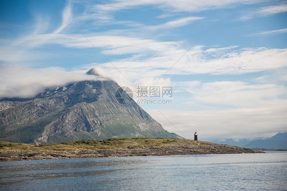 挪威博多山景和峡湾图片