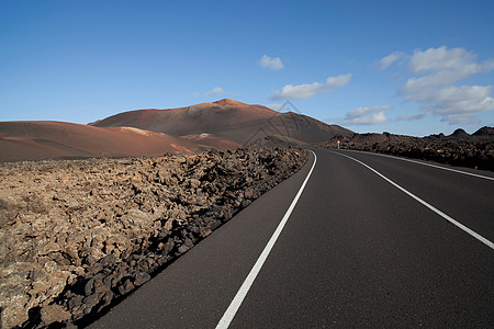 乡村景观铺面道路图片