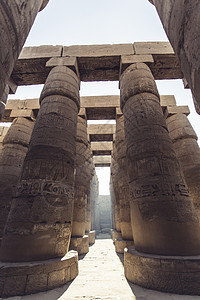 埃及卢克索卡纳克神庙建筑群图片