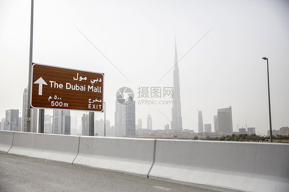迪拜阿联酋公路上图片