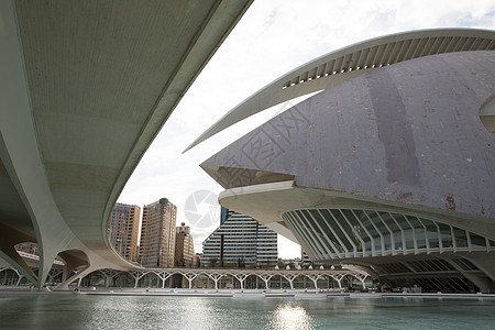西班牙巴伦西亚艺术与科学城高清图片