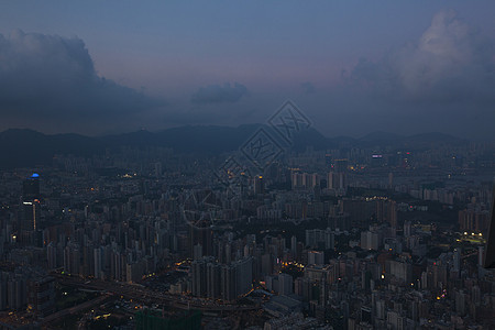 香港夜景图片