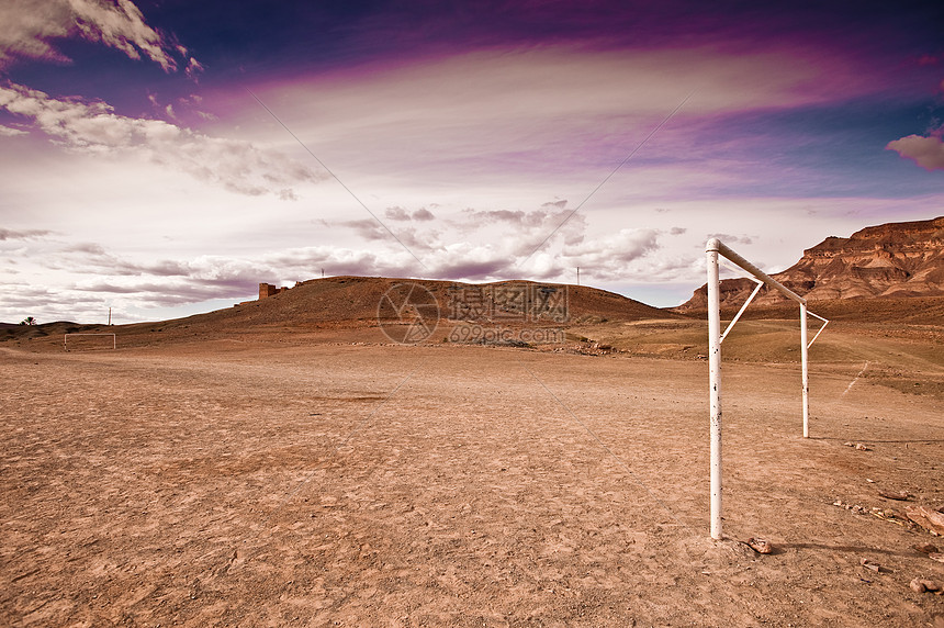 摩洛哥l村足球场图片