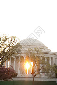 美国华盛顿特区杰斐逊纪念馆图片
