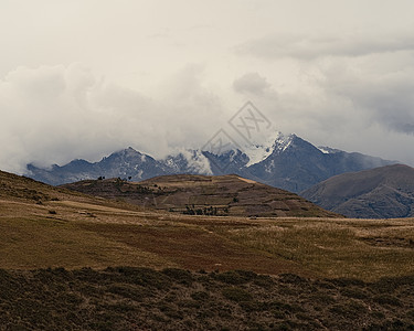 秘鲁圣谷马拉斯山景图片