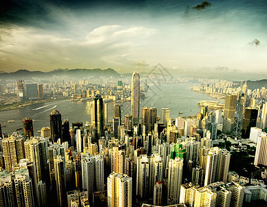 香港城市建筑群图片
