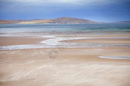 苏格兰高地盖洛赫红点海滩图片