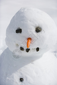 雪人背景图片