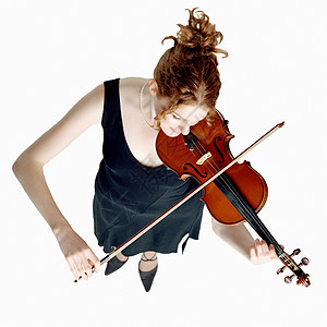 女小提琴手图片