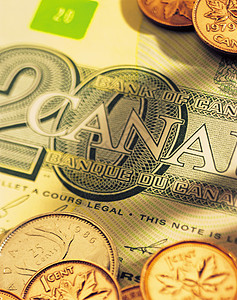 加拿大元金融大元贝高清图片