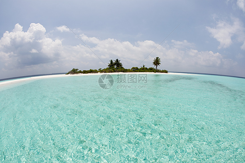 马尔代夫Huvadhu环礁北部Mathidhoo岛图片