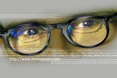 眼镜和代码网络图片