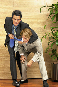 两个商人打架图片素材