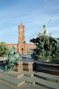 德国柏林红市政厅图片