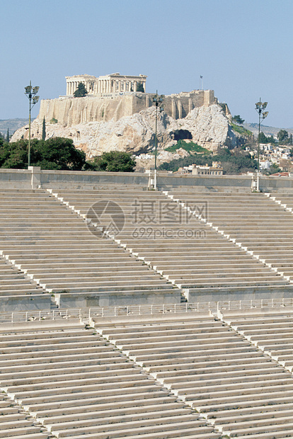 古希腊雅典奥林匹克体育场图片