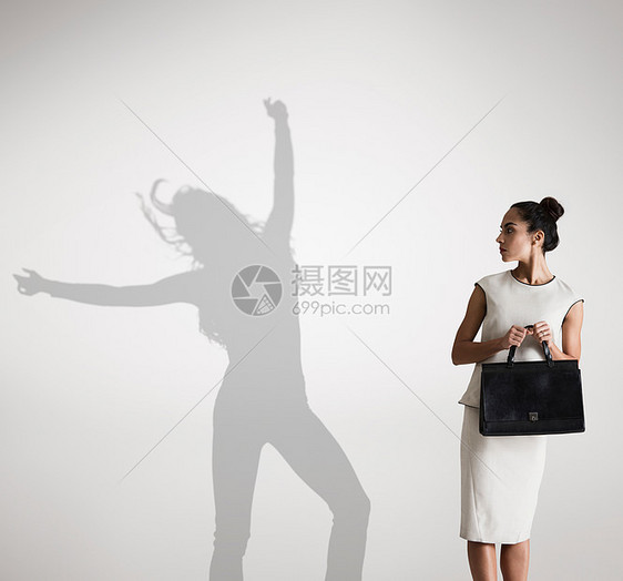 女人和舞蹈背景图片