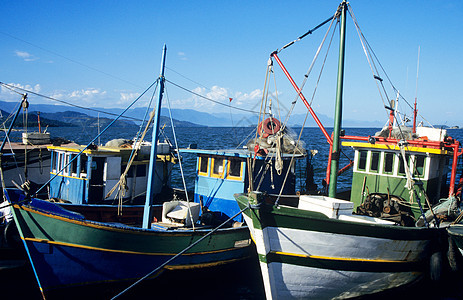 巴西的渔船图片