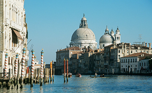 大运河和圣玛丽亚德拉向威尼斯致敬图片