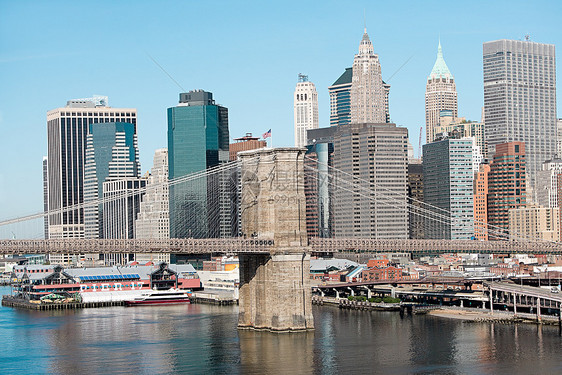 纽约布鲁克林大桥图片