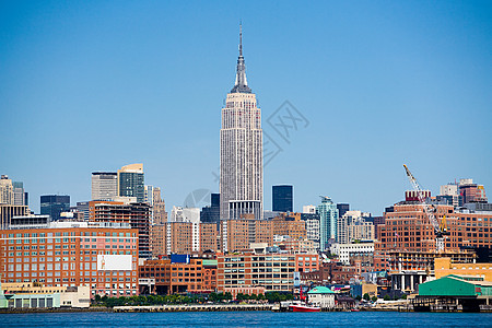 纽约天际线与帝国大厦图片