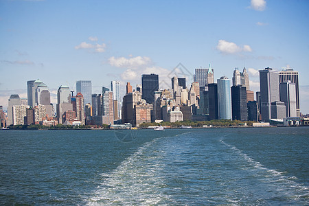 美国纽约州纽约市天际线图片