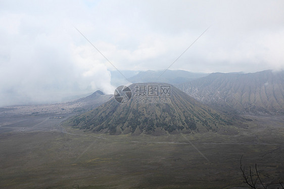 布罗莫火山和死火山图片