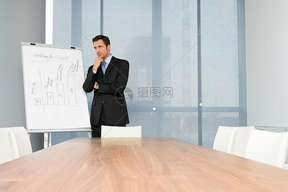 会议室的商人图片