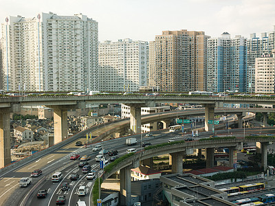 上海高架公路图片