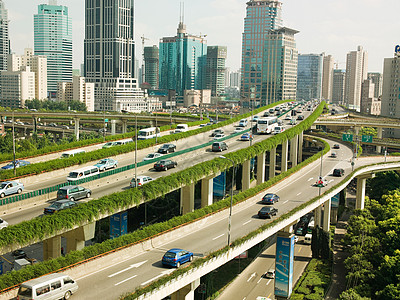 上海高架公路图片