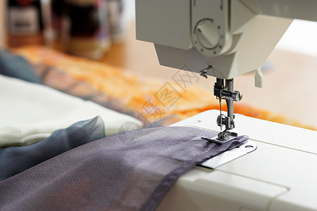 缝纫机织物图片