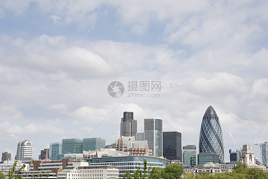 伦敦市天际线图片