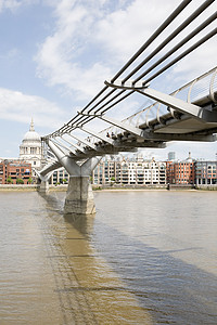 伦敦千禧桥图片