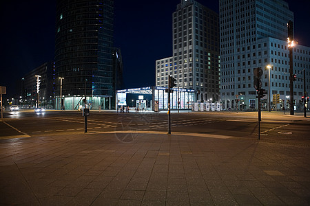 柏林波茨坦广场背景图片