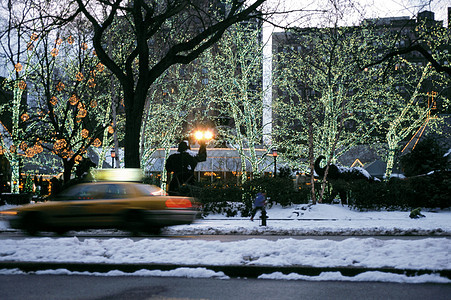 圣诞节中央公园图片
